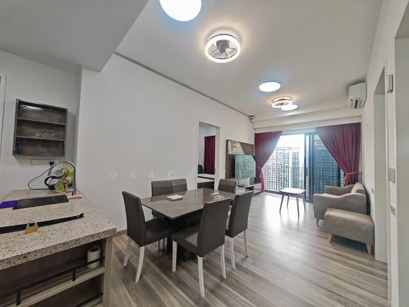 Kediaman Servis untuk Disewa di The Rosewoodz @ Bukit Jalil - Grace Tham - Living Room - PropertyGuru.com.my