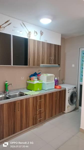 Service Residence for Sale at D'Secret Garden (Pangsapuri Kempas Indah) - Melinda Ee - Kitchen - PropertyGuru.com.my
