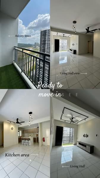 Condominium for Rent at Residensi Adelia - Lemon See - Balcony - PropertyGuru.com.my