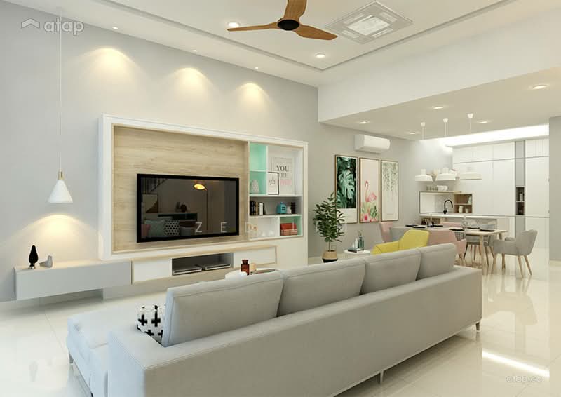 Semi-Detached House for Sale in Semenyih (Selangor) - Zed Lim - Living Room - PropertyGuru.com.my