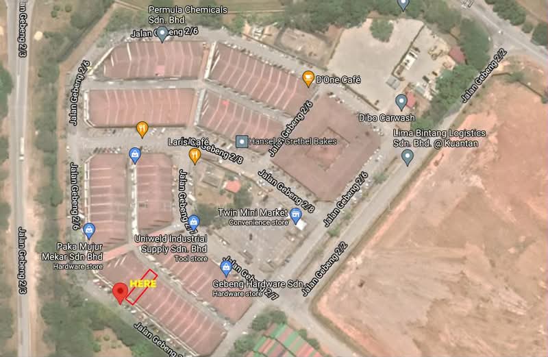 Shop / Office for Sale in Kampung Baru Gebeng (Sungai Karang) - Idham Che'Ali - Exterior - PropertyGuru.com.my