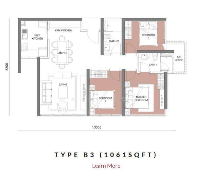 Service Residence for Rent at The Park Sky Residence - Waymond . - PropertyGuru.com.my