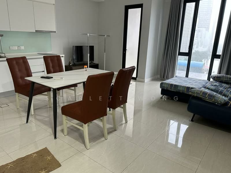 Service Residence for Rent at The Sentral Suites - Scarlett Wong - Living Room - PropertyGuru.com.my