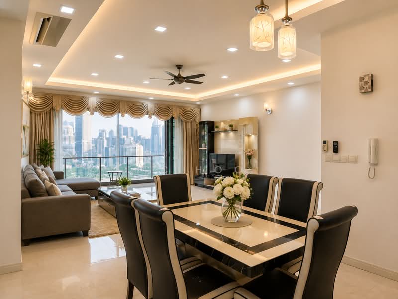 Service Residence for Rent at Setia SKY Residences - TC Hoo - Living Room - PropertyGuru.com.my