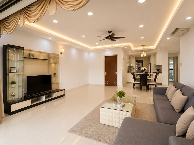 Service Residence for Rent at Setia SKY Residences - TC Hoo - Living Room - PropertyGuru.com.my
