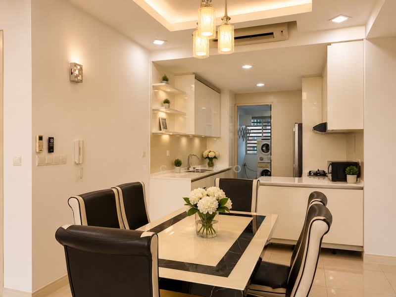 Service Residence for Rent at Setia SKY Residences - TC Hoo - Dining Room - PropertyGuru.com.my