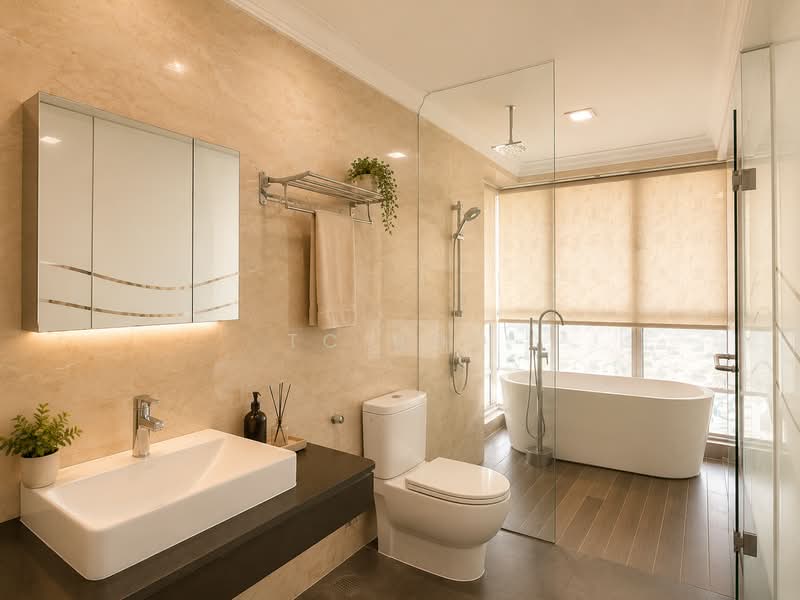 Service Residence for Rent at Setia SKY Residences - TC Hoo - Bathroom - PropertyGuru.com.my