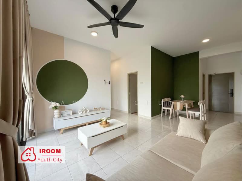 Service Residence for Rent at Vision City Youth City - Tan Wei Chuen - Living Room - PropertyGuru.com.my