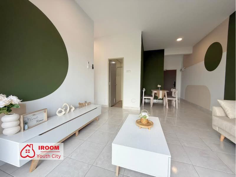 Service Residence for Rent at Vision City Youth City - Tan Wei Chuen - Living Room - PropertyGuru.com.my