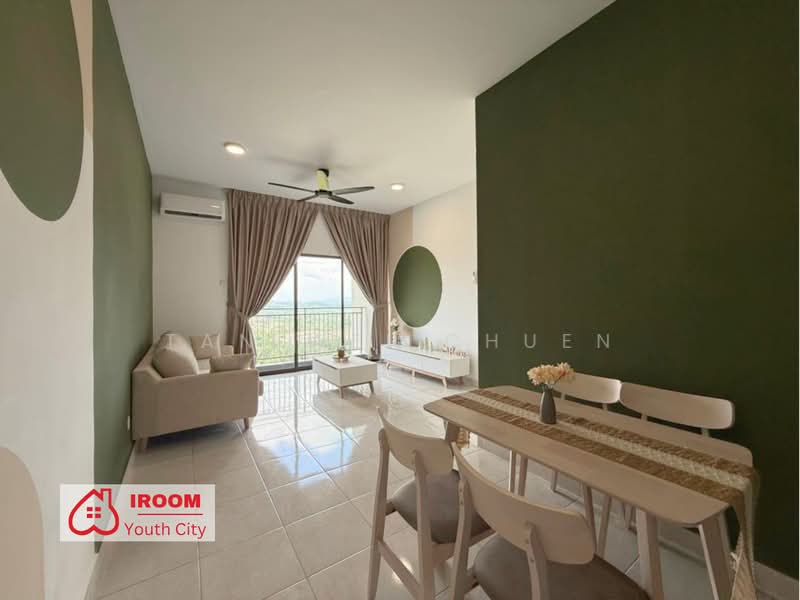 Service Residence for Rent at Vision City Youth City - Tan Wei Chuen - Living Room - PropertyGuru.com.my