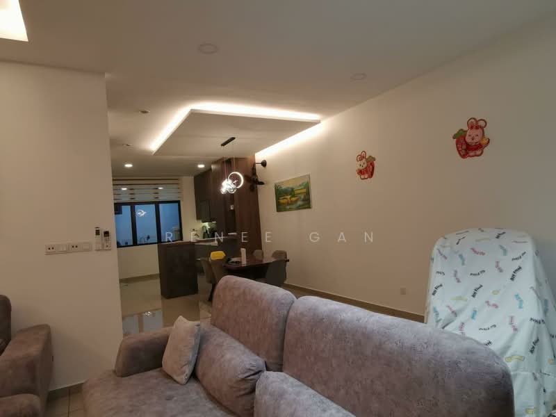 3-storey Terraced House for Sale in Bandar Seri Alam (Masai) - Renee Gan - Living Room - PropertyGuru.com.my