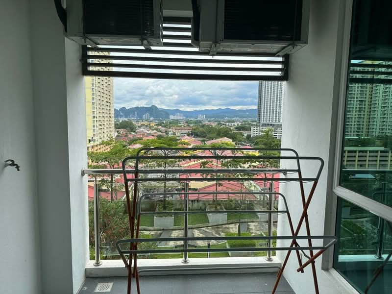 Servis Apartment untuk Dijual di Zen Suites @ Zetapark - Yanny Siow - Balcony - PropertyGuru.com.my
