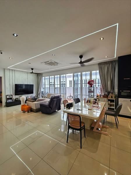 Rumah Kluster untuk Dijual di Taman Ekoflora (Johor Bahru) - Evon Yap - Living Room - PropertyGuru.com.my