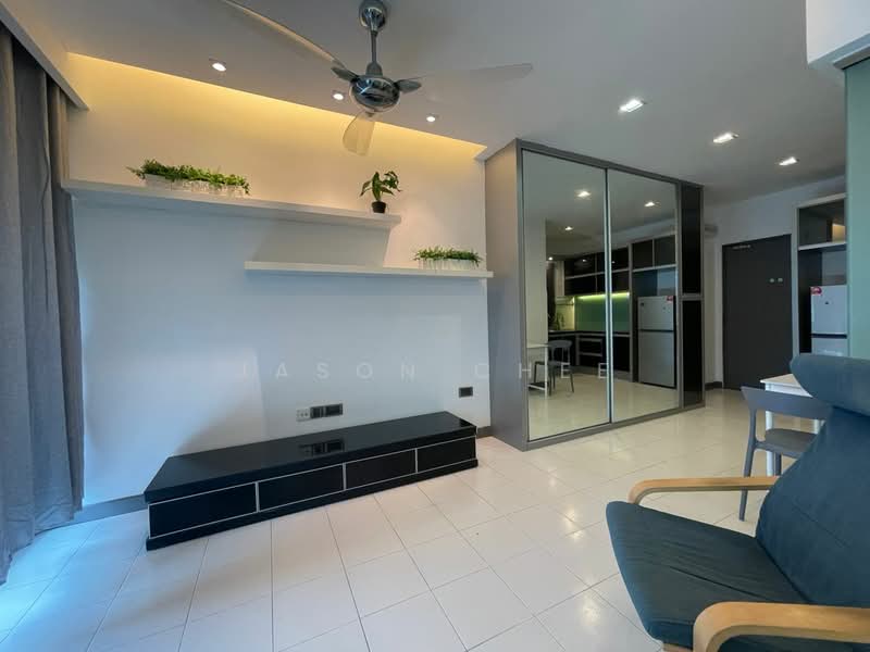 Service Residence for Rent at Ritze Perdana 1 - Jason Chee - Living Room - PropertyGuru.com.my