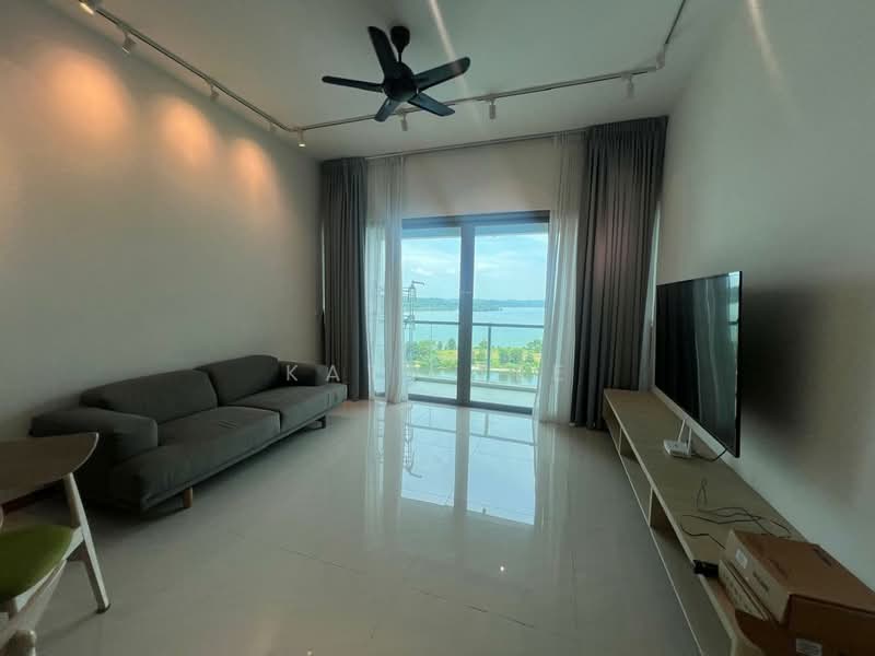 Service Residence for Rent at Southern Marina Residences - Kate Tee - Living Room - PropertyGuru.com.my