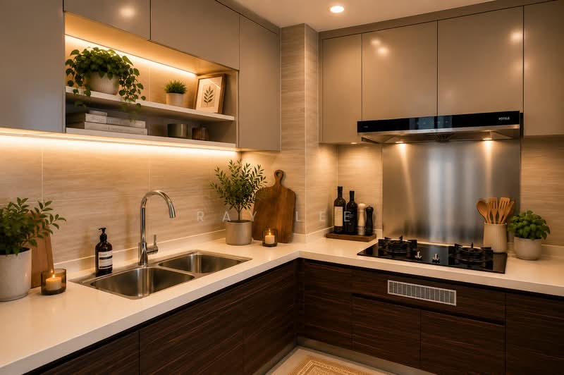 Apartment for Sale at R&F Princess Cove Phase 3-New Casa Suites - Ray Lee - Kitchen - PropertyGuru.com.my
