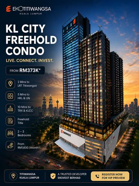 Servis Apartment untuk Dijual di EkoTitiwangsa - Faez Ad - Exterior - PropertyGuru.com.my
