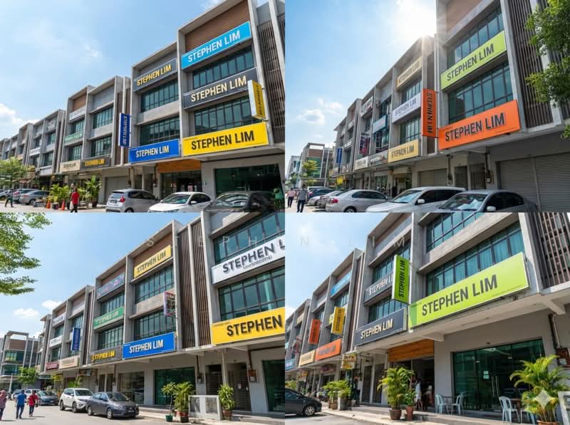 Kedai untuk Disewa di Elmina (Shah Alam) - Stephen Lim - Exterior - PropertyGuru.com.my