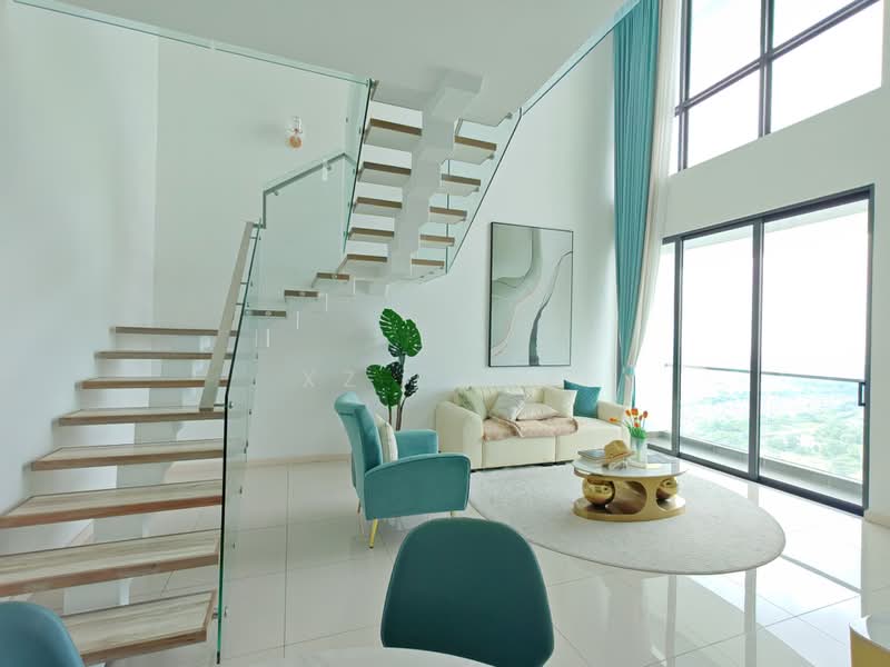 Service Residence for Sale at The M @ Medini Macrolink - XZ CHUA - Living Room - PropertyGuru.com.my