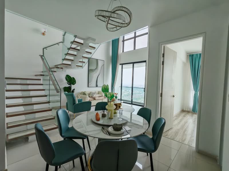 Service Residence for Sale at The M @ Medini Macrolink - XZ CHUA - Living Room - PropertyGuru.com.my