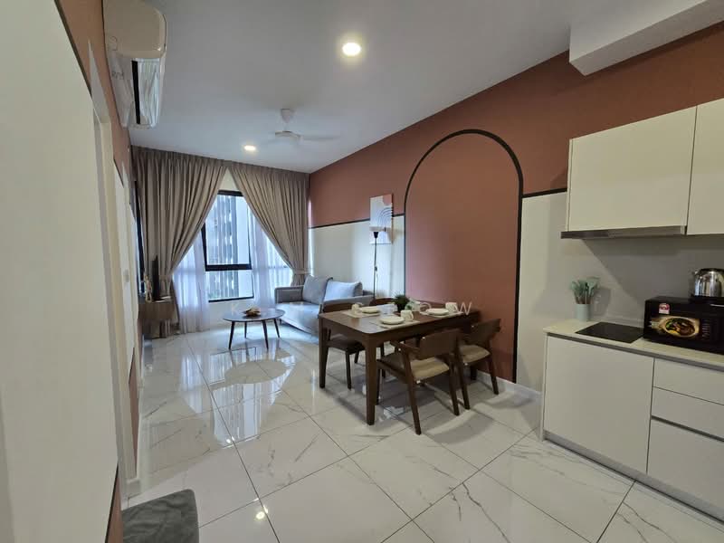 Servis Apartment untuk Dijual di Cubic Botanical - K.M Seow - Living Room - PropertyGuru.com.my