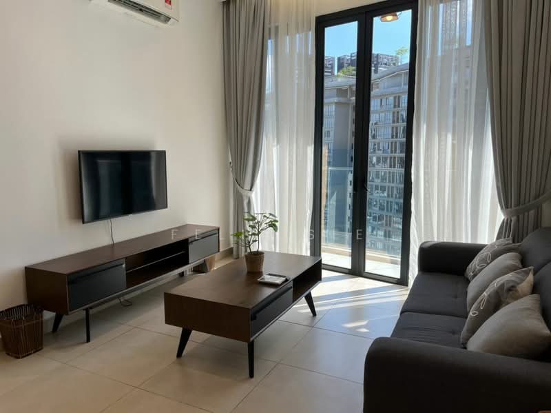 Service Residence for Rent at KL Gateway Premium Residences - Felis See - Living Room - PropertyGuru.com.my