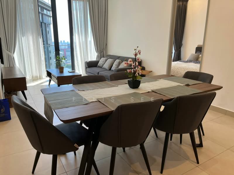 Service Residence for Rent at KL Gateway Premium Residences - Felis See - Living Room - PropertyGuru.com.my