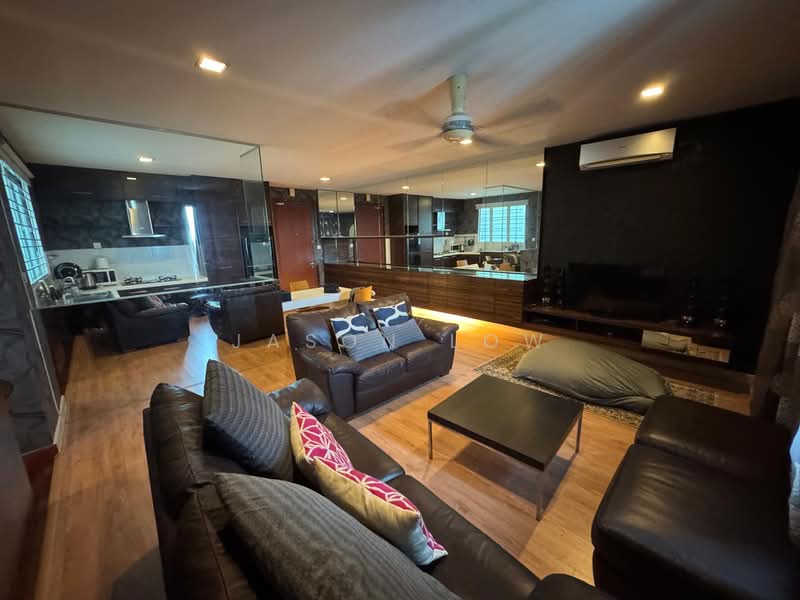 Service Residence for Rent at Ritze Perdana 2 - Jason Low - Living Room - PropertyGuru.com.my