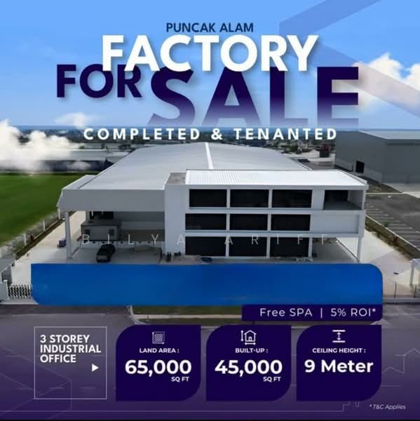Factory for Sale in Eco Business Park V (Puncak Alam) - BILYA ARIFF - Exterior - PropertyGuru.com.my