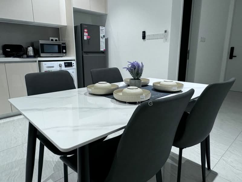Servis Apartment untuk Disewa di Quill Residence - MK Heng - Dining Room - PropertyGuru.com.my