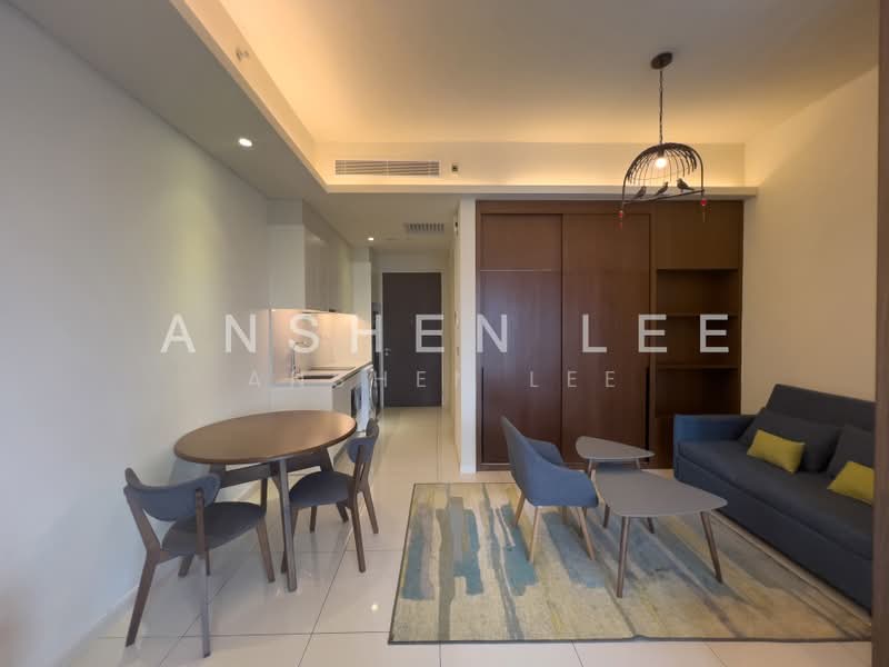Servis Apartment untuk Dijual di Tribeca - Anshen Lee - Living Room - PropertyGuru.com.my