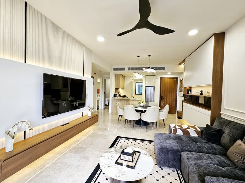 Servis Apartment untuk Dijual di TRX Residences - Angeel Loke - Living Room - PropertyGuru.com.my