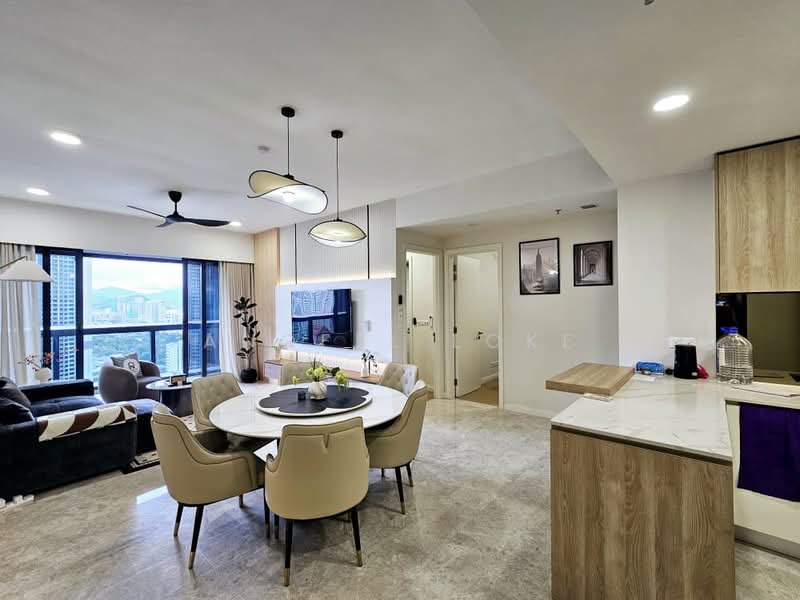 Servis Apartment untuk Dijual di TRX Residences - Angeel Loke - Living Room - PropertyGuru.com.my