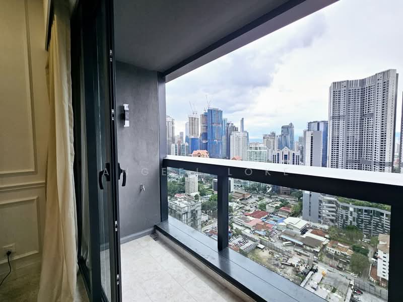 Service Residence for Sale at TRX Residences - Angeel Loke - Balcony - PropertyGuru.com.my