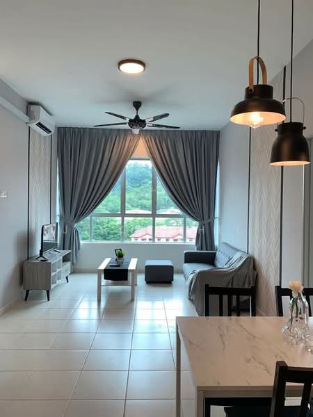 Servis Apartment untuk Disewa di The Zizz @ Damansara North - Jason Chee - Living Room - PropertyGuru.com.my