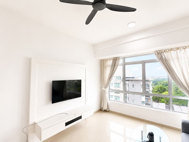 Condominium for Rent at Fairway Suites - Ray Lee - Living Room - PropertyGuru.com.my