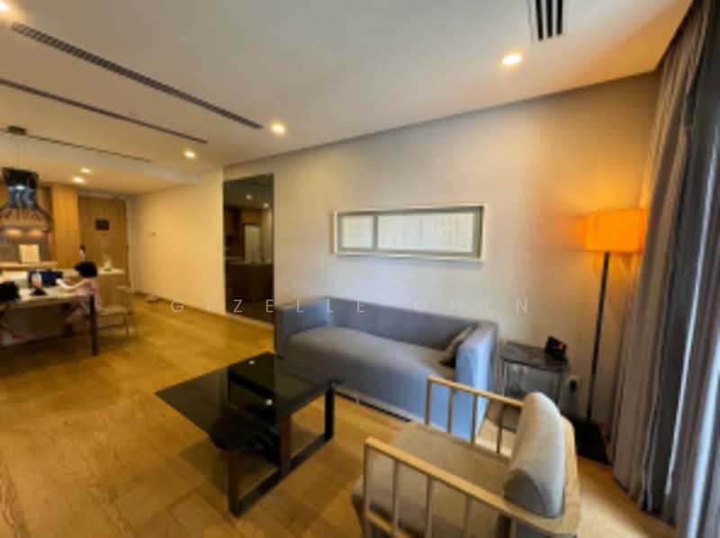 Servis Apartment untuk Disewa di Fraser Residence (188 Suites) - Gizelle Chen - Living Room - PropertyGuru.com.my