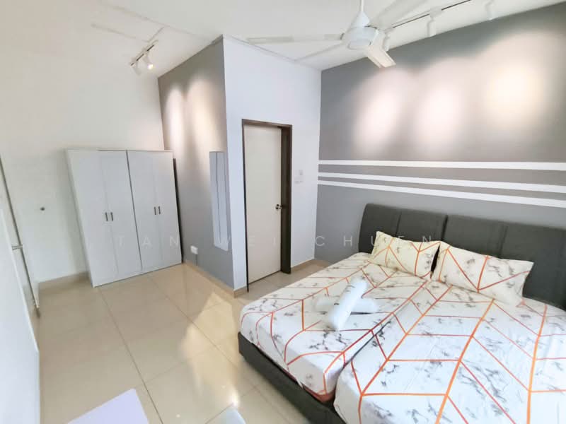 Service Residence for Rent at Platinum Lake PV 21 - Tan Wei Chuen - Bedroom - PropertyGuru.com.my