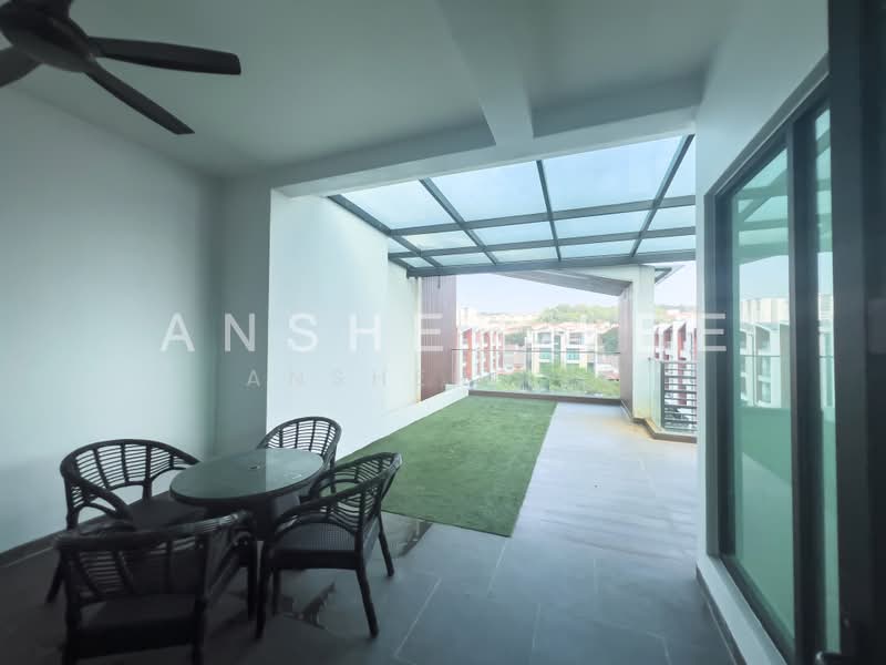 Servis Apartment untuk Dijual di Tropical Villa - Anshen Lee - Balcony - PropertyGuru.com.my