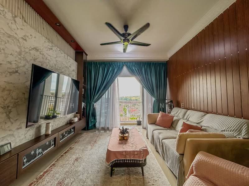 Pangsapuri untuk Dijual di Pangsapuri Miro - Ashraff Daniel - Living Room - PropertyGuru.com.my
