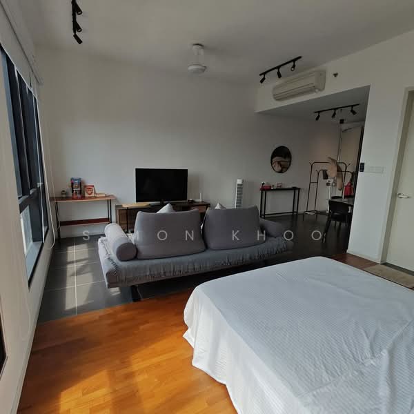 Servis Apartment untuk Dijual di Ativo Suites @ Damansara Avenue - Simon Khoo - Living Room - PropertyGuru.com.my