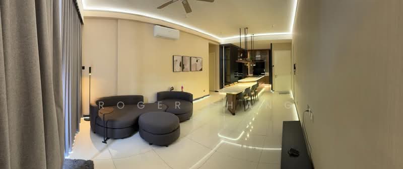 Service Residence for Rent at Arte S - Roger Phang - Living Room - PropertyGuru.com.my