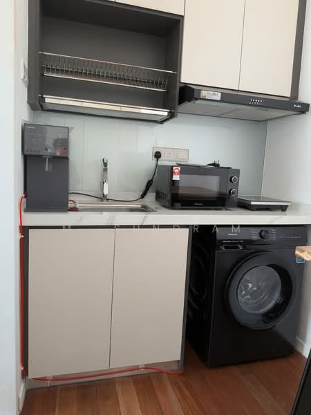 Kondominium untuk Disewa di Waltz Residences - M. Sundram - Kitchen - PropertyGuru.com.my