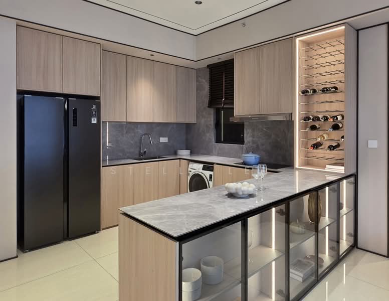 Servis Apartment untuk Dijual di Sunway Cochrane - Stella Lee - Kitchen - PropertyGuru.com.my