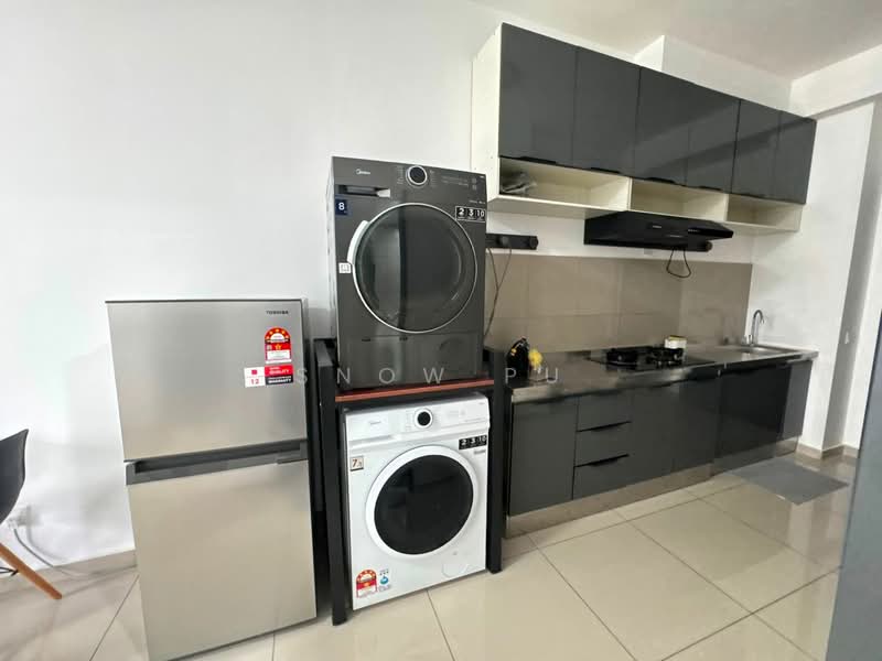 Service Residence for Rent at D'Quince Residences - Snow Pu - Kitchen - PropertyGuru.com.my
