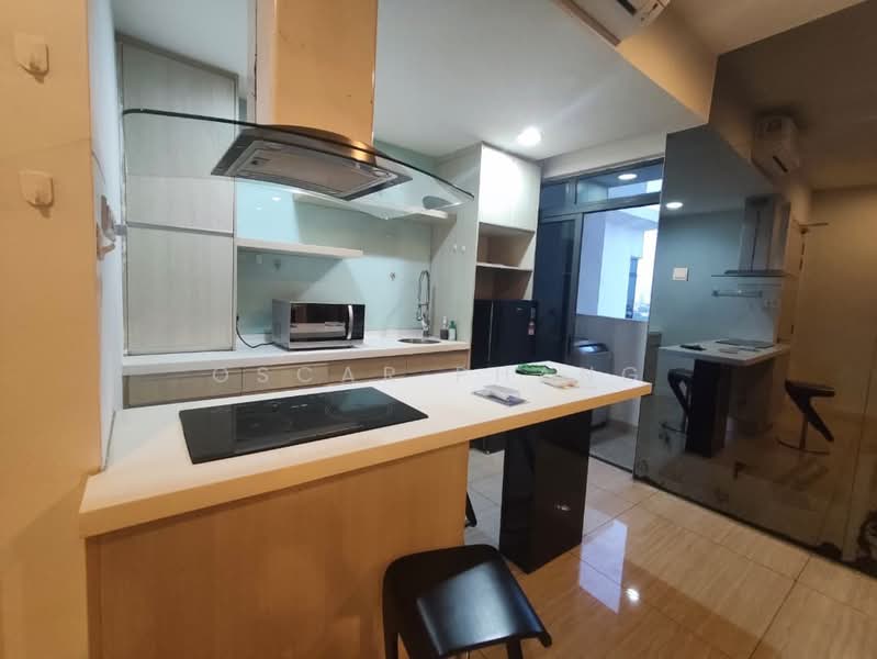 Servis Apartment untuk Disewa di Eve Suite / NZX Square - Oscar Phang - Kitchen - PropertyGuru.com.my