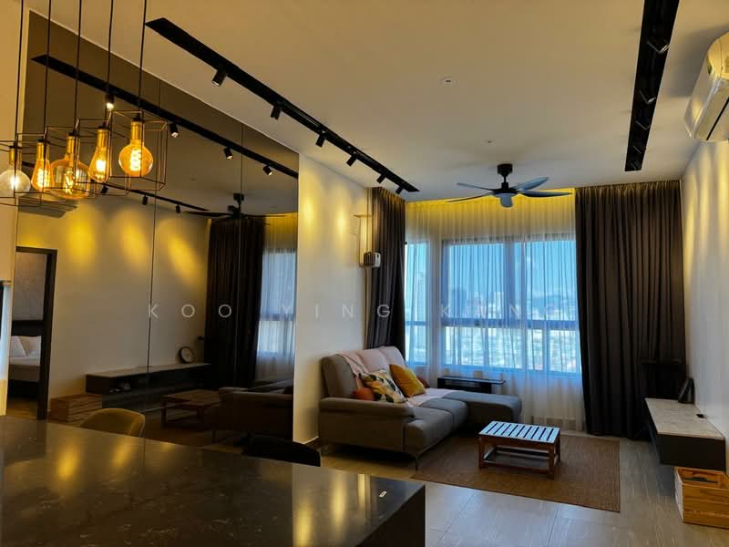 Servis Apartment untuk Disewa di Atwater : Service Residences - Koo Ying Kang - Living Room - PropertyGuru.com.my