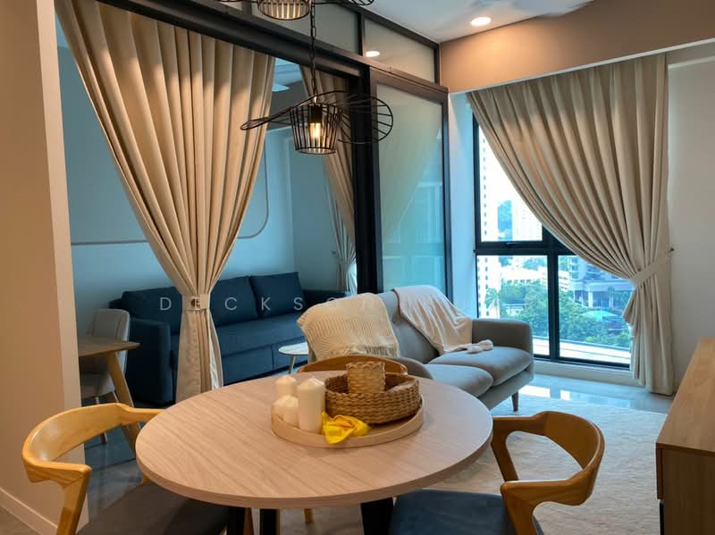 Service Residence for Rent at Ooak Suites @ Kiara 163 - Deckson Kuar - Living Room - PropertyGuru.com.my