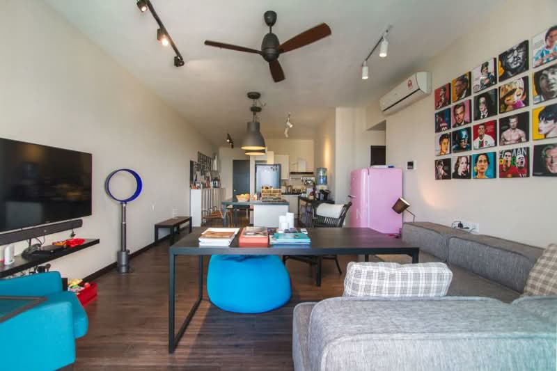 Kondominium untuk Disewa di Vertiq - Elvis Lim - Living Room - PropertyGuru.com.my