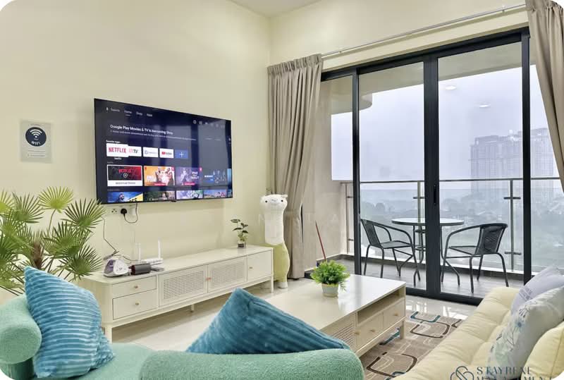 Kondominium untuk Disewa di Bay Point @ Country Garden Danga Bay - Ryan Tan - Living Room - PropertyGuru.com.my